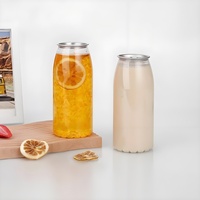 Pots jetables en plastique transparent avec logo personnalisé, tasses à thé, café, jus, gobelet personnalisable pour les boissons