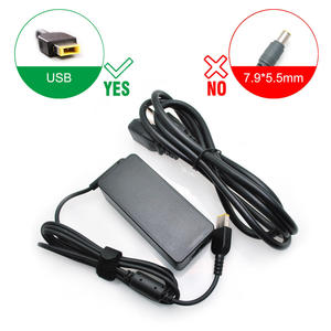 USB แล็ปท็อปอะแดปเตอร์20V 2.25A 45W แหล่งจ่ายไฟ AC ที่ชาร์จ X240S X250 X230s T450 T460 S1 S2 X1โยคะ - Product Image 2
