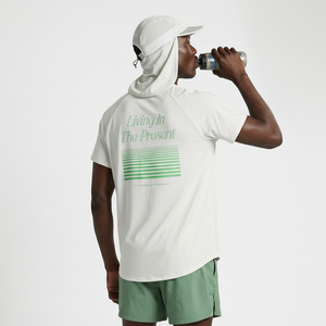 Camiseta deportiva agradable para la piel, camiseta con estampado de letras, corte holgado, manga corta, cuello redondo, para uso informal en primavera y verano - Product Image 1
