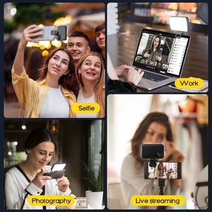 Lumière d'appoint pour vidéoconférence, beauté, <span class=keywords><strong>selfie</strong></span>, plateforme, ordinateur portable, diffusion en direct, photographie - Product Image 5