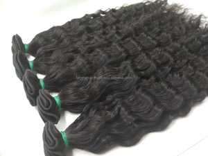 Extensiones de cabello humano Remy de primera calidad, venta directa de fábrica, paquete de trama de alta calidad de Color Natural de onda recta sedosa - Product Image 5