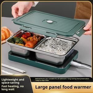 Tablero de calentamiento multifuncional para mantener el desayuno y la leche caliente, almohadilla de calentamiento de temperatura constante para automóvil, comida calentada - Product Image 2