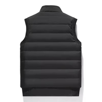 Gilets en molleton pour hommes avec logo personnalisé OEM de premier ordre, coupe ajustée, vestes sans manches en polaire, fermeture éclair complète pour les voyages de chasse
