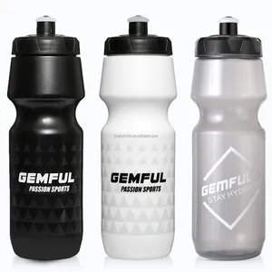 750ml BPA miễn phí xe đạp chai nước bằng nhựa, đi xe đạp bóp chai nước, chu kỳ xe đạp thể thao chai nước