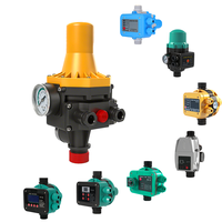 Contrôleur de pression de pompe 220V 240V 50/60Hz 16A Courant maximal pour systèmes d'irrigation de jardin Régulateur de pompe automatique