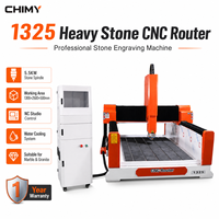 Machine de sculpture sur pierre CNC robuste Shandong Chenmai 1325 avec broche de 5,5 kW, 380 V, adaptée au granit et au marbre