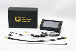 TinySA ULTRA el spektrum analizörü 4 "dokunmatik ekran 100k-5.3GHz