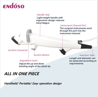 Prix fabricant - Endoscope flexible jetable HD à fibre optique pour adulte