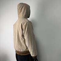 Veste de haute qualité avec effet délavé à l'acide et broderie