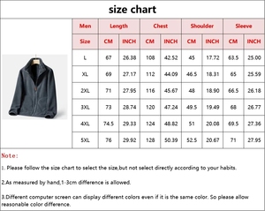 Couple Double face polaire manteau coupe-vent épaissi chaud <span class=keywords><strong>veste</strong></span> hommes femmes en plein air randonnée Camping pêche vestes <span class=keywords><strong>grande</strong></span> <span class=keywords><strong>taille</strong></span> 5XL - Product Image 5