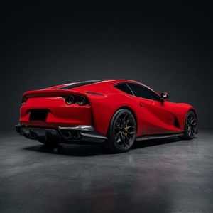 ชุดแต่งคาร์บอนไฟเบอร์แห้ง สำหรับ <span class=keywords><strong>Ferrari</strong></span> <span class=keywords><strong>812</strong></span> อัพเกรดสไตล์ <span class=keywords><strong>Novitec</strong></span> ประกอบด้วยลิ้นหน้า ดิฟฟิวเซอร์หลัง ฝากระโปรง ครอบข้าง และชุดแต่งรอบคัน - Product Image 5