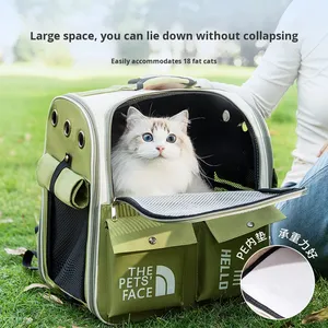 Köpek katı moda Oxford sırt çantası nefes büyük kapasiteli dört mevsim çevre dostu uzay kapsül malzemeleri - Product Image 3