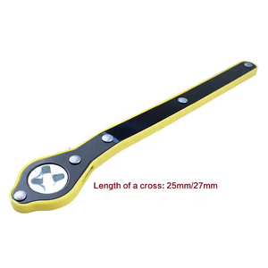 HuaJu Industrial Tyre Nnloading Tool Garage Tire Wheel Lug <strong>Wrench</strong> Handle Labor-saving Scissor Jack <strong>Ratchet</strong> <strong>Wrench</strong> - Product Image 5