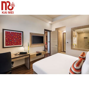 Mobilier de chambre à coucher en métal sur mesure cadre de lit hôtel auberge utiliser cinq étoiles prix des meubles d'hôtel - Product Image 2