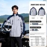 Combinaison de pluie imperméable pour moto, deux pièces, imperméable de moto, capuche amovible, M-3XL