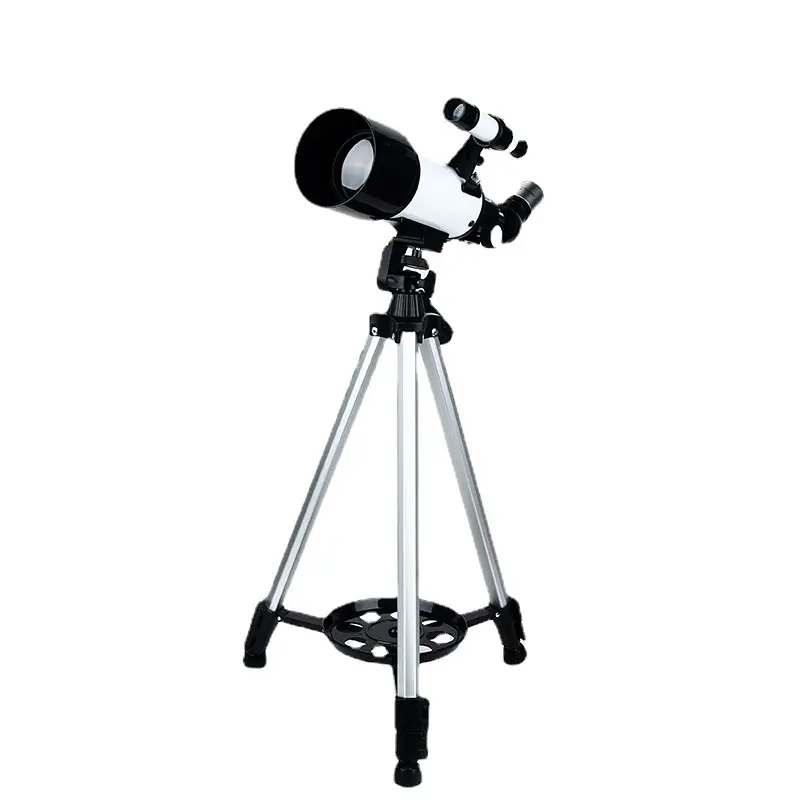 Eğitim çocuklar teleskop Tripod ve bulucu kapsamı ile 400x70mm, çocuklar ve astronomi yeni başlayanlar için taşınabilir teleskop