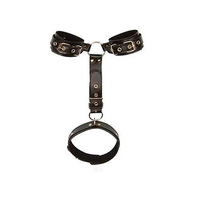 Delove BDSM - Esposas Ajustables para Manos y Piernas, Impermeables, para Parejas, Juegos para Adultos, Accesorios Eróticos, Collar, Juguete Sexual para Mujeres y Hombres
