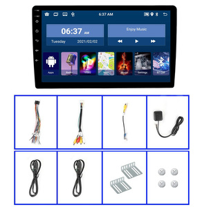 Autoradio universale 10 pollici lettore Video navigazione GPS collegamento telefonico Touch Screen USB doppio sistema Android Din - Product Image 6