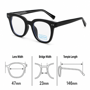 <span class=keywords><strong>Lentes</strong></span> <span class=keywords><strong>de</strong></span> PC Unisex Clásicas con Protección Anti-Luz Azul, Montura Completa, Diseño Cómodo e Informal, <span class=keywords><strong>para</strong></span> Todas las Formas <span class=keywords><strong>de</strong></span> Rostro, Gafas <span class=keywords><strong>de</strong></span> Uso Diario - Product Image 3