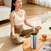 Diffuseur d'huiles essentielles en alliage d'aluminium, sans eau, silencieux, étanche, diffuseur pour voiture.