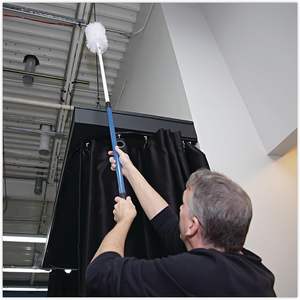 ไม้ปัดฝุ่นไมโครเฟเธอร์สีขาวขนาด 23 นิ้ว ยี่ห้อบอร์ดวอล์ค สำหรับทำความสะอาดบ้าน ใช้ซักล้างได้ - Product Image 4