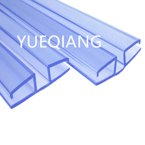 Bisagra De PVC Transparente Para Paneles De 1/4 Pulgadas - Paquete De 3 (48 Pulgadas Cada Una, Total 12 Pies)