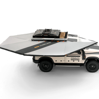 ADA Overland 4x4 Off-Road 270 Awning 2.0m Tente rigide latérale pour voiture 270 Awning Autoportante Camping Quatre Saisons