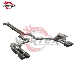 Sistema de Escape Catback de Acero Inoxidable de Grado 5 Vortex para Porsche Panamera 971 con Válvulas, Fácil Instalación - Product Image 1