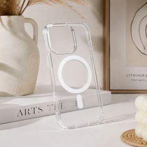 Coque transparente magnétique à chargement sans fil pour <span class=keywords><strong>iPhone</strong></span> 18 17 Air 16 15 <span class=keywords><strong>Pro</strong></span> <span class=keywords><strong>Max</strong></span> 14 Plus 13 <span class=keywords><strong>11</strong></span> 12 en TPU+PC avec animation - Product Image 6