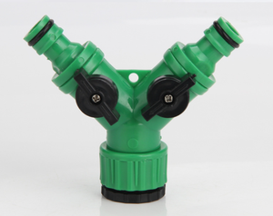 1/<span class=keywords><strong>2</strong></span>, 3/4 садовый кран типа Y распределительная водопроводная труба, капельная Оросительная установка, инструменты для домашнего сада, соединяющая двойная головка, небольшая насадка - Product Image 4