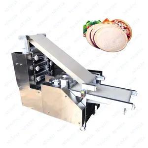 NEWEEK CE Germany canada thickness adjustable pizza crust maker flour tortilla machine pita bread production line