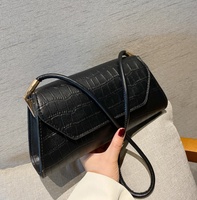 Nouveau Sac à Bandoulière Coréen Tendance 2024 pour Femme – Sac Messager Populaire à Motif Pierre, Petit Sac Carré
