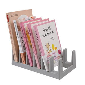 Dish Drainer Pot Lid Organizer Grey Plastic Stand For <b>Kitchen</b> Countertop <b>Storage</b> With Metal Lids Support - Product Image 2