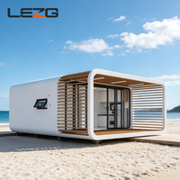 Capsule spatiale de haute qualité, Cabine Apple, Maison préfabriquée, Conteneur modulaire, Maison préfabriquée pour activités, pour kiosque commercial