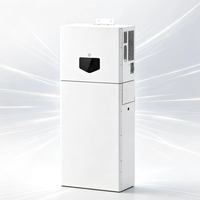 Système tout-en-un, onduleur 6,2 kW, batterie de stockage d'énergie LiFePO4 mobile 16 kWh, Bluetooth, WiFi, système hybride hors réseau