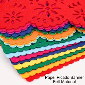 Venta al por mayor <span class=keywords><strong>de</strong></span> decoraciones para fiestas mexicanas coloridas fieltro día muerto Cinco <span class=keywords><strong>de</strong></span> Mayo guirnalda banderas Fiesta cumpleaños Baby Shower fiestas - Product Image 4