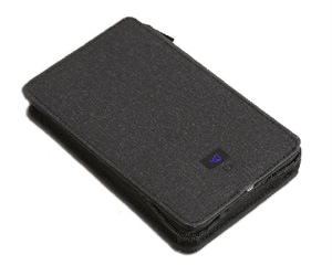 New Top Pu Custom logo Personalized Security Men's Coin Passport Phone Wallet with Wireless Charging for Luxury Business Gifts - Product Image 3