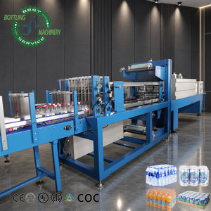Macchina Avvolgitrice Lineare a Film Continuo, 20 Confezioni al Minuto, Film PE 0.07-0.15mm con Grande Ventola di Raffreddamento <span class=keywords><strong>per</strong></span> Articoli Artigianali e Bevande Gassate - Product Image 1