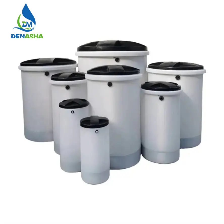 100 Liters 200 Liters Plastic Water Storage PE Brine Tank For Water Softener Treatment
