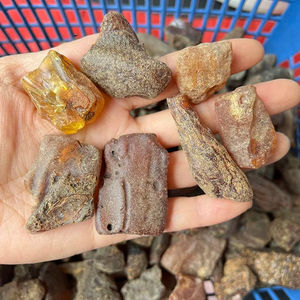 Piedras Curativas de Cristal de Ámbar Crudo al por Mayor, Ámbar Natural sin Pulir para Joyería, Equilibrio Reiki y Decoración del Hogar - Product Image 2