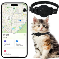 Collier intelligent réfléchissant pour localisation de chat, GPRS, recherche bidirectionnelle, compatible iOS Android, dispositif de suivi étanche anti-perte CE
