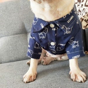 Veste personnalisée pour bouledogue français, vêtements pour animaux de compagnie <span class=keywords><strong>Frenchie</strong></span> et bouledogue anglais, design unique de t-shirt pour chiens - Product Image 3