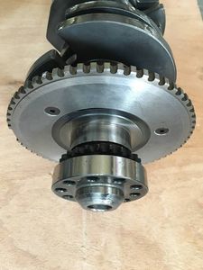 Adracing เพลาข้อเหวี่ยงเครื่องยนต์4340 <span class=keywords><strong>VR6</strong></span>ท่อนเหล็ก CNC สำหรับ <span class=keywords><strong>VR6</strong></span>กอล์ฟ VW เพลาข้อเหวี่ยงเครื่องยนต์3.2 - Product Image 2