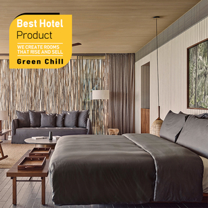 Ensemble de meubles combinés pour chambre d'hôtel de luxe moderne, design sur mesure pour espace hôtelier urbain cinq étoiles - Product Image 1