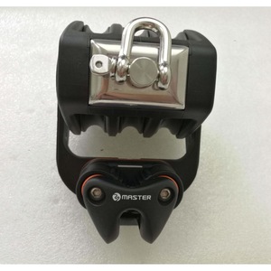 Master BP-7212FE Three-Wheel Rotary Cord Bearing Pulley 72mm Wheel Diameter 12mm Wire Diameter for Marine <b>Hardware</b> - Product Image 2