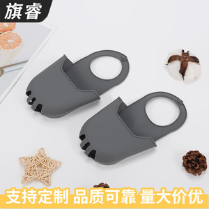 KitchenCraft Silicone Drain Bag Grey Multi Function Kitchen Sink Storage - Product Image 2