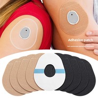 Patch de fixation pour capteur de glycémie en TPU, résistant au mouvement, invisible et sans trace, adhésif