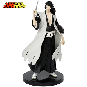 Figurine d'action HESPER 18cm Anime <span class=keywords><strong>Bleach</strong></span> <span class=keywords><strong>Zaraki</strong></span> Kenpachi en PVC, modèle de collection, jouet cadeau - Product Image 1