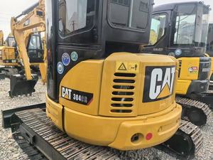Mini-excavatrices Caterpillar 304 d'occasion, 4 tonnes, petites excavatrices sur chenilles, certifiées CE EPA, avec accessoire de préhension, godet d'excavatrice - Product Image 5