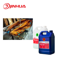 Résine époxy de haute qualité pour table en bois, fabrication industrielle, table de rivière, 25 kg